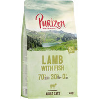Produktbild von Purizon Katzenfutter Adult Lamm mit Hering und Fisch getreidefrei 400 g - 2 x 400 g