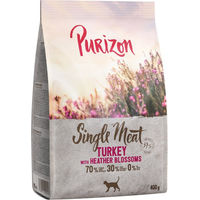 Produktbild von Purizon Katzenfutter Adult Pute Monoprotein Getreidefrei 400 g - 400 g