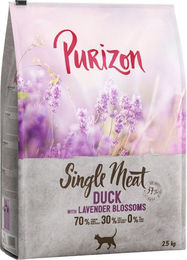 Produktbild von Purizon Katzenfutter Ente Monoprotein Getreidefrei Adult 2,5 kg - 2,5 kg