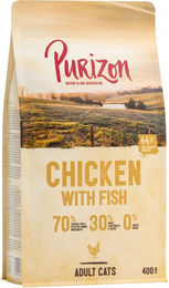 Produktbild von Purizon Katzenfutter Huhn mit Fisch getreidefrei Adult 400 g - 2 x 400 g