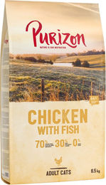 Produktbild von Purizon Katzenfutter Huhn mit Fisch getreidefrei Adult 6,5 kg - 6,5 kg