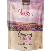 Produktbild von Purizon Kitten Futter Huhn und Fisch getreidefrei 400 g
