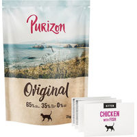 Produktbild von Purizon Kitten Trockenfutter Huhn und Fisch getreidefrei 2 kg