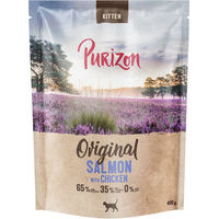 Produktbild von Purizon Kitten Trockenfutter Lachs mit Huhn getreidefrei 400 g