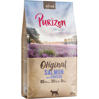 Produktbild von Purizon Kitten Trockenfutter Lachs mit Huhn getreidefrei 6,5 kg