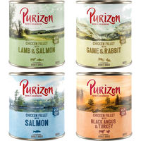 Produktbild von Purizon Original Adult Nassfutter für Hunde Huhn Getreidefrei Mixpaket 6 x 800 g - 6 x 800 g