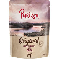 Produktbild von Purizon Original Hundefutter Adult Getreidefrei Hühnerfilet mit Ente 6 x 300 g