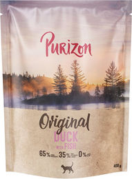 Produktbild von Purizon Original Hundefutter Ente mit Lachs getreidefrei 400 g