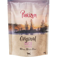 Produktbild von Purizon Original Hundefutter Ente mit Lachs getreidefrei 400 g