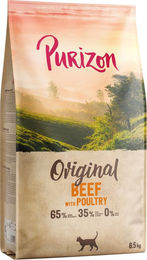 Produktbild von Purizon Original Hundefutter Rind mit Huhn getreidefrei 6,5 kg