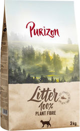 Produktbild von Purizon Pflanzenstreu für Katzen unparfümiert 8 L