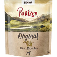 Produktbild von Purizon Senior Hundefutter Huhn mit Fisch getreidefrei 1 kg