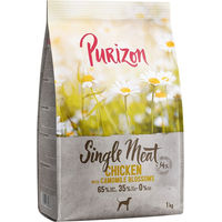 Produktbild von Purizon Single Meat Adult Hundefutter Huhn Monoprotein getreidefrei 1 kg