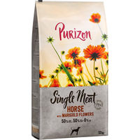 Produktbild von Purizon Single Meat Pferd Adult Getreidefrei Monoprotein mit Süßkartoffel und Ringelblumenblüten 12 kg - 2 x 12 kg