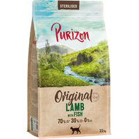 Produktbild von Purizon Sterilised Adult Hundefutter Lamm mit Fisch getreidefrei 2,5 kg - 2,5 kg
