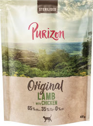 Produktbild von Purizon Sterilised Adult Hundefutter Lamm mit Huhn getreidefrei 400 g