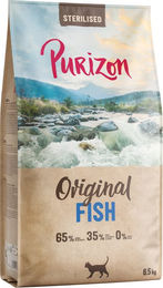 Purizon Sterilised Adult Katzenfutter Fisch und Hering getreidefrei Monoprotein 6,5 kg – Bild 1 von 1