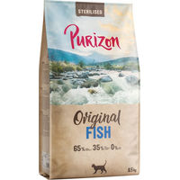Produktbild von Purizon Sterilised Adult Katzenfutter Fisch und Hering getreidefrei Monoprotein 6,5 kg