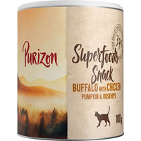 Produktbild von Purizon Superfood Leckerli Getreidefrei Büffel mit Huhn 3 x 100 g