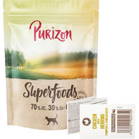 Produktbild von Purizon Superfoods Hundefutter Huhn und Hering getreidefrei mit hohem Fleischanteil 400 g