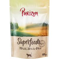 Produktbild von Purizon Superfoods Hundefutter Huhn und Hering getreidefrei mit hohem Fleischanteil für Adult 100 g