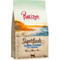 Produktbild von Purizon Superfoods Hundefutter Lachs und Hering getreidefrei 2 x 6,5 kg