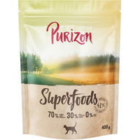 Produktbild von Purizon Superfoods Lachs und Hering Getreidefrei Hundefutter Adult 400 g