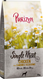 Produktbild von Purizon Trockenfutter Adult Huhn Getreidefrei mit hohem Fleischanteil 2 x 12 kg - 2 x 12 kg
