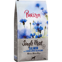 Produktbild von Purizon Trockenfutter Adult Lachs mit Kornblumenblüten Getreidefrei 2 x 12 kg - 2 x 12 kg