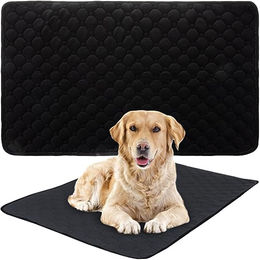 Purlov Trainingsunterlagen für Hunde und Welpen Schwarz 70 x 50 cm Saugfähige Hygieneeinlagen – Bild 1 von 11