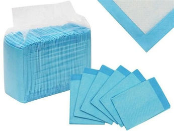 Purlov Welpenunterlage Saugfähige Hygieneeinlage Blau 50 Stück – Bild 1 von 5