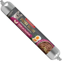 Pussy Deluxe Katzen Nassfutter Huhn mit Thunfisch Mousse Getreidefrei 12x100g – Bild 1 von 1