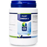 Produktbild von Puur Omega-3 Haut und Fell Nahrungsergänzung mit Fischöl 90 Kapseln