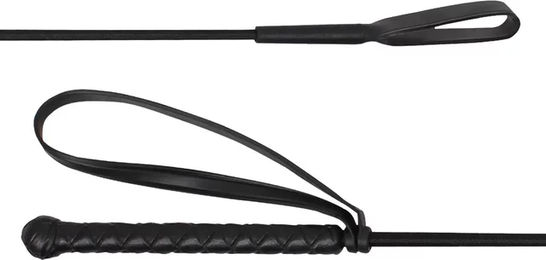 Produktbild von Q-essentials Bambini Reitpeitsche aus Nylon in Schwarz