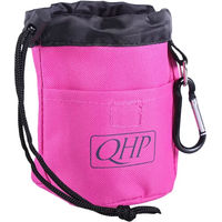 Produktbild von Q-essentials Belohnungstasche mit Ring, Haken und Schlaufen in Fuchsia/Navy