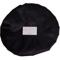 Produktbild von Q-essentials Eimerdeckel für Pferde aus Polyester in Schwarz