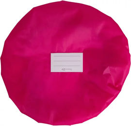 Produktbild von Q-essentials Eimerdeckel für Pferde aus Polyester in Schwarz oder Rosa