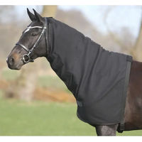 Produktbild von Q-essentials Fleecedecke für Pferde aus Polyester in Schwarz Größe S