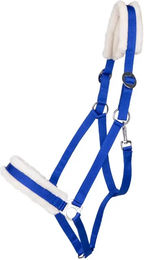 Q-essentials Halfter für Zugpferde Cali aus Kunststoff in Blau – Bild 1 von 1
