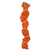 Produktbild von Q-essentials Heunetz aus Nylon in Orange mit 8 cm Maschenweite - 100 cm