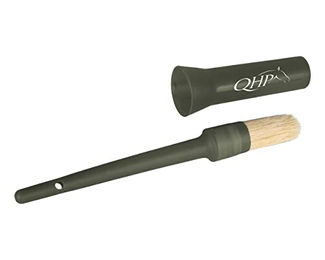 Q-essentials Hufpinsel für Pferde aus Kunststoff in Grün mit Deckel – Bild 1 von 2