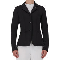 Produktbild von Q-essentials Isabel Turnierjacke für Mädchen aus Polyester Schwarz Größe 4 Jahre