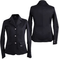 Produktbild von Q-essentials Kinder Turnierreitjacke Robin Schwarz aus Polyester