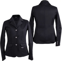 Q-essentials Kinder Turnierreitjacke Robin Schwarz aus Polyester – Bild 1 von 2