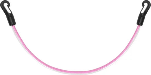 Q-essentials Kunststoffschwanzschnüre für Pferde in Rosa aus Gummi – Bild 1 von 1