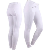 Produktbild von Q-essentials Reithose Damen aus Baumwolle Weiß Größe 38
