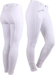 Produktbild von Q-essentials Reithose Damen Weiß Baumwolle Größe 44