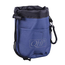 Produktbild von QHP Belohnungsbeutel zur Aufbewahrung von Leckerlies Navy/Grau