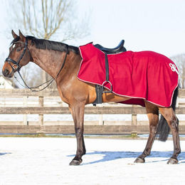 Produktbild von QHP Fleece-Ausreitdecke mit Ornament