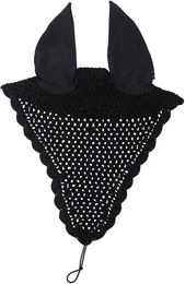 Produktbild von QHP Fliegenhaube Ohrenhaube Lungo gehäkelt